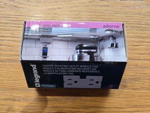 4 Legrand Adorne manipulationssichere Steckdosenmodule APTR15TM4