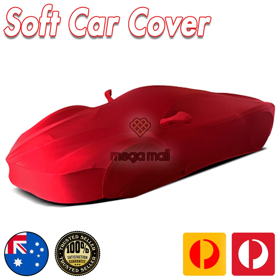 Cubierta de coche clásico Ultra para Ferrari California todo rojo spandex suave Foto 2 de 3