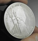 JACK THE RIPPER .999 Fine/Pure TITANIUM Coin. One Troy Ounce 31.1g. Bullion