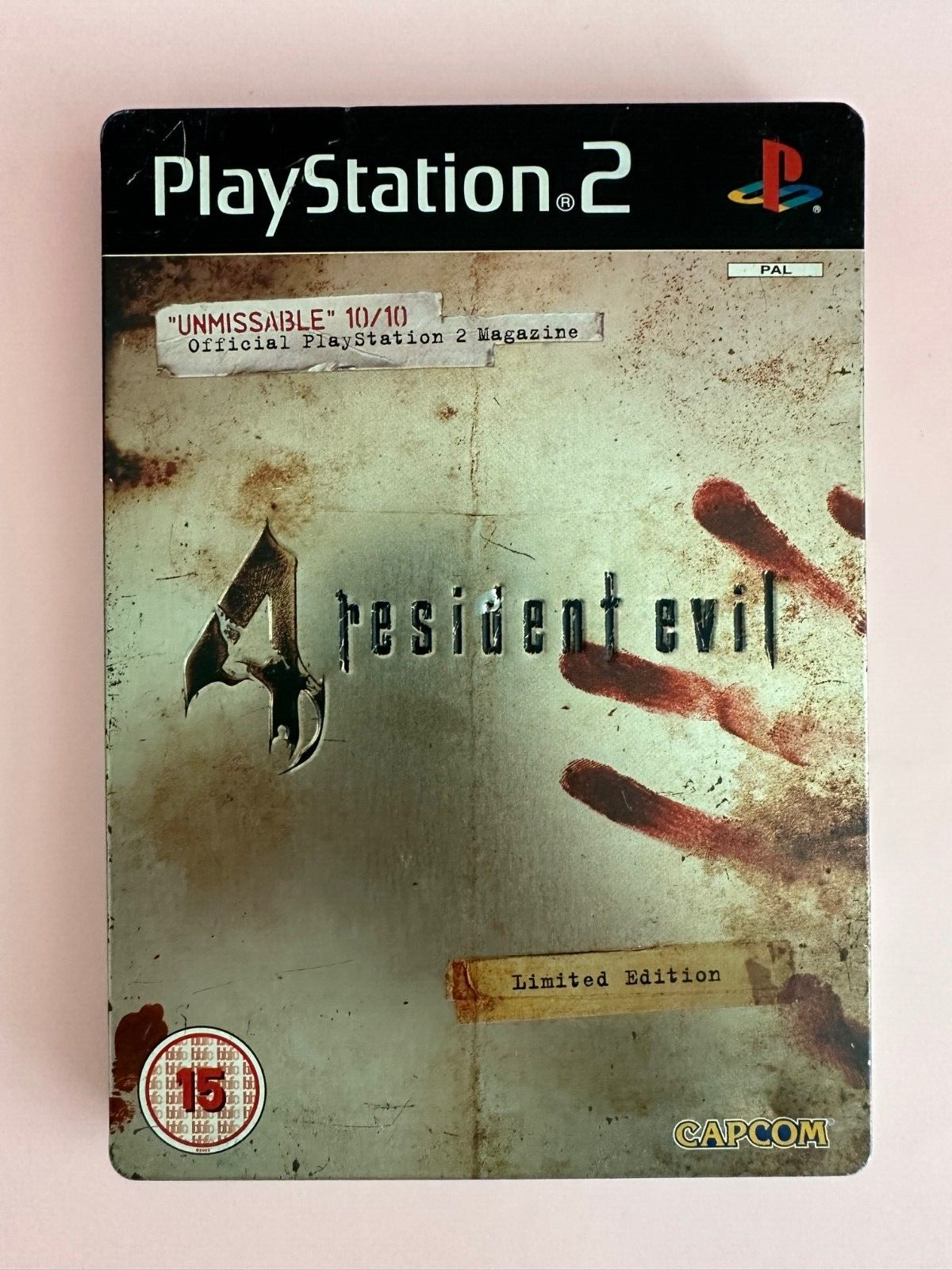 Resident Evil 4 Steelbook PS2 PAL