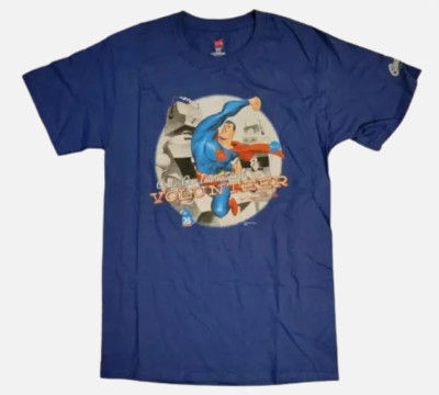 SDCC 2013 Official Volunteer Superman T-Shirt | Adult Size 3XL | Unopened
