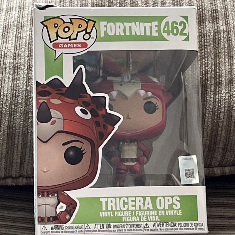Funko Pop! Fortnite Tricera Ops #462 *DAMAGED BOX*