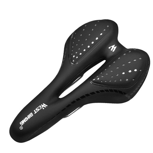 Sillín de bicicleta cómodo gel MTB asiento de bicicleta ergonómico sillín de bicicleta sillín de gel - Imagen 12 de 12