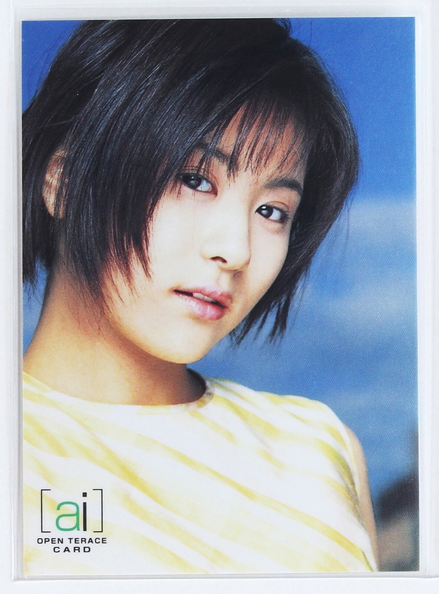 AI MAEDA NO.72 -OPEN TERRACE CARD- Japanese Actress Trading Card
