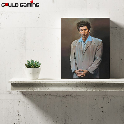 Cosmo Kramer Seinfeld Canvas Painting Wall Art Prints Decor Gifts The Kramer New
