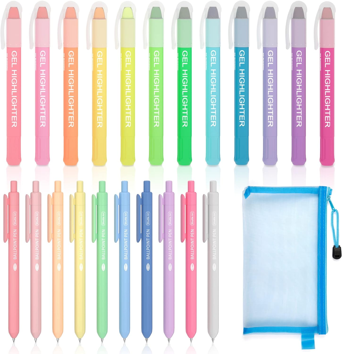 Shuttle Art Bible Highlighters and Pens No Bleed, 22 Pack Bible Journaling Kit-image