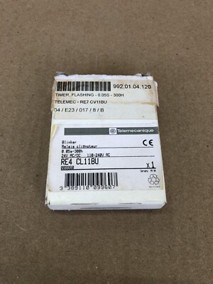 Telemecanique RE4 Blinker Timer Flasher RE4CL11BU 09960