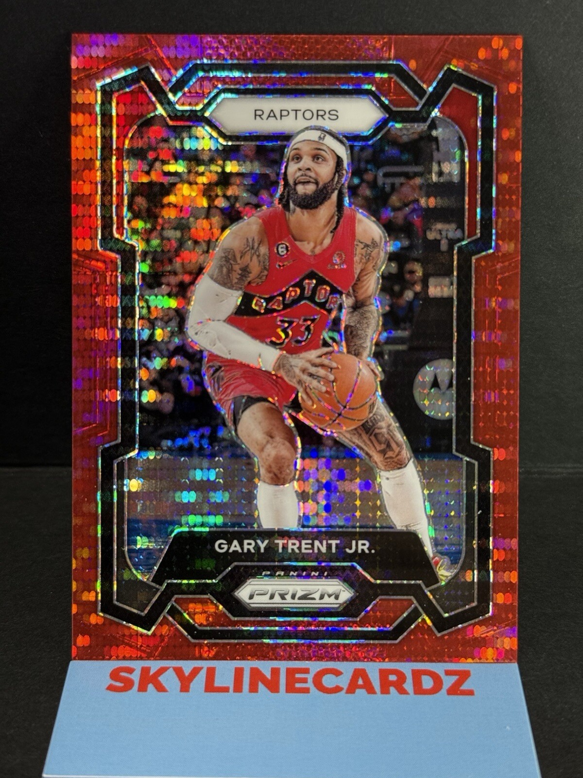 2023-24 Panini Prizm GARY TRENT JR Red Seismic 203/299