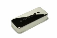 Nickel Plated Metal P90 soapbar pickup cover 1 15/16" 49.2mm pole spacing
