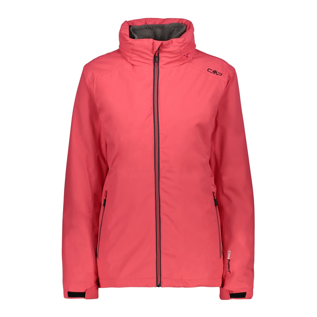 Woman jacket zip hood clearance cmp