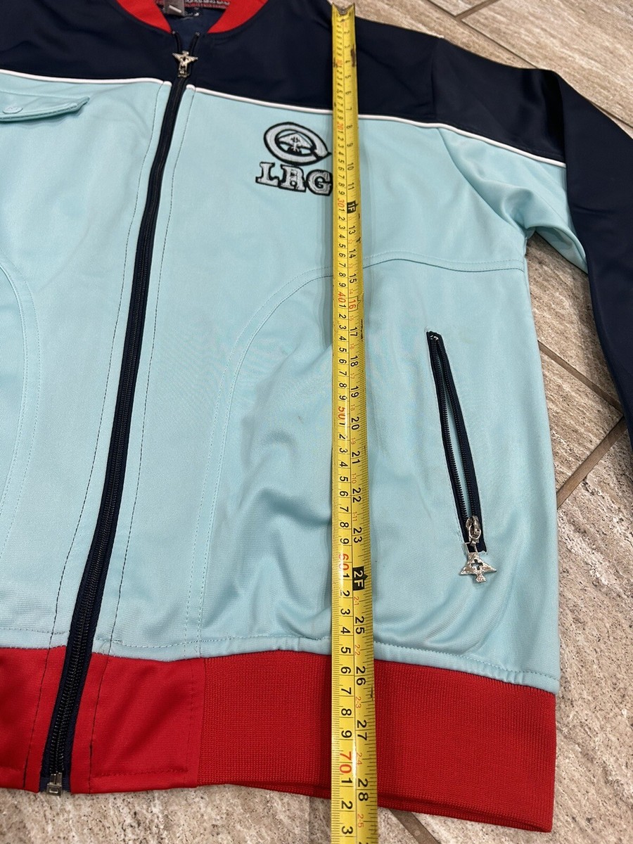 LRG Men Full Zip Track Jacket XL Roots & Equipment LRG Men Full Zip Track Jacket XL Roots & Equipment