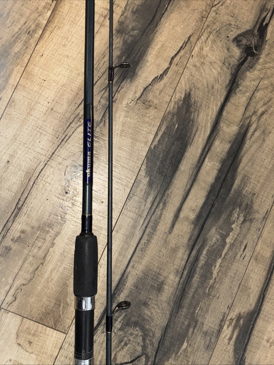 Vintage Okuma Elite El-66-30 6.6ft (195cm) 2 piece Saltwater Fishing Rod NO  Case | eBay