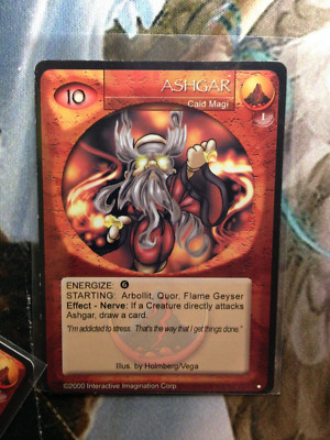 Magi Nation - Base ''Ashgar''    Rare  X1