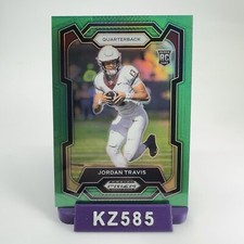 2024 Panini Prizm Draft Picks Green Prizm Jordan Travis #138 Rookie RC