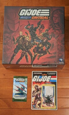 G.I. Joe Mission Critical No Average Joe Kickstarter Pledge NEW SEALED GI Joe
