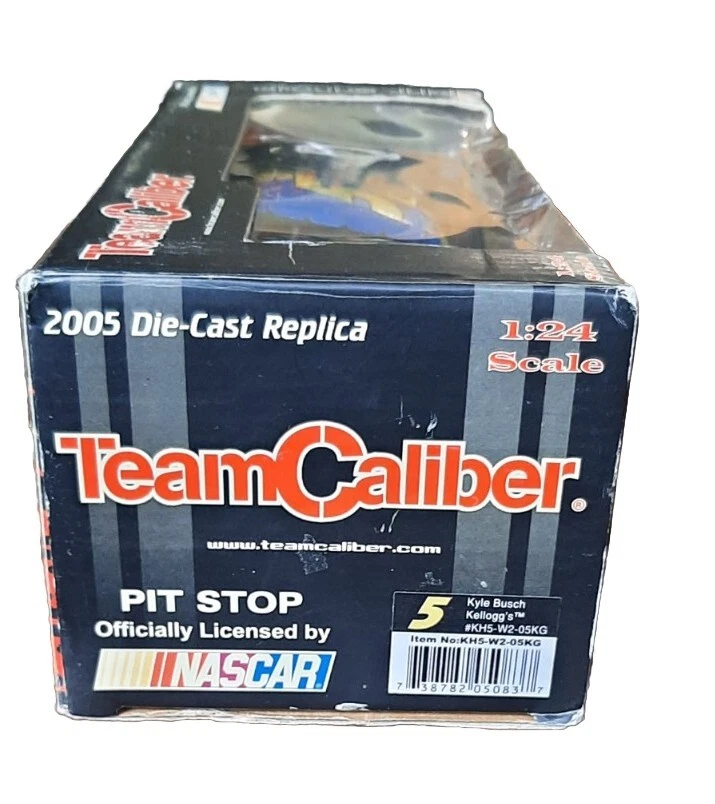 Chevrolet Monte Carlo Rookie 2005 Team Caliber Kyle Busch #5 Kellogg's 1/24 Foto 4 de 4