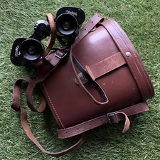 Nitschke Rathenow Plastvista Binoculars 8 x 40 Binoculars Black with Quiver