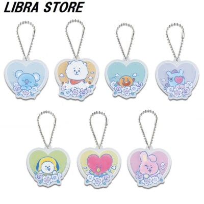 RARE BTS BT21 Acrylic Charm Full Set EX Lieferung Exclusive JP Kuji 2023