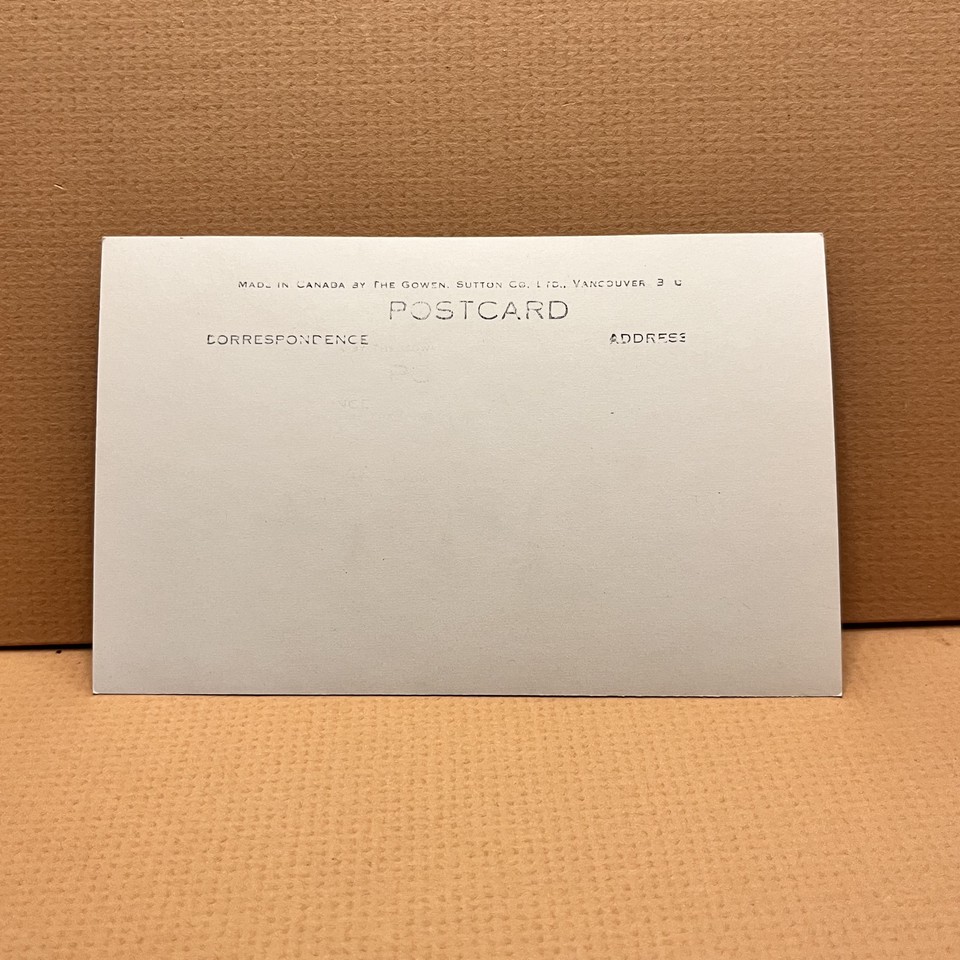 Vintage real photo postcard Capilano Suspension Bridge J9 eBay