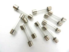 Lot of 10 Littelfuse 3AG1/2A  250V 1/2 Amp Glass Fuses Slow Blow 1/4" x 1-1/4"