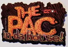 THE PAC-NWO/WCW-Wrestling--NEW--Prismatic Vending Machine Sticker (#72)
