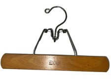 Vintage Chancellor Wooden Clothes Hanger/ Pant Hanger - NICE 