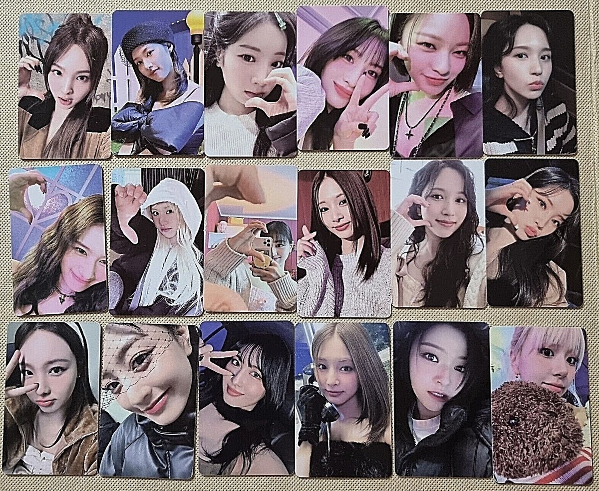 TWICE 12TH MINI ALBUM READY TO BE WITHMUU POB LUCKY DRAW PVC