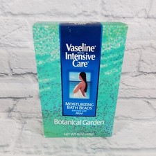 Vaseline Intensive Care Moisturizing Bath Beads w/ Aloe Botanical Garden 15 OZ