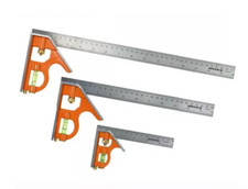 Bahco Combination Set Square Stainless Steel Ruler Choose 150mm, 300mm, 400mm