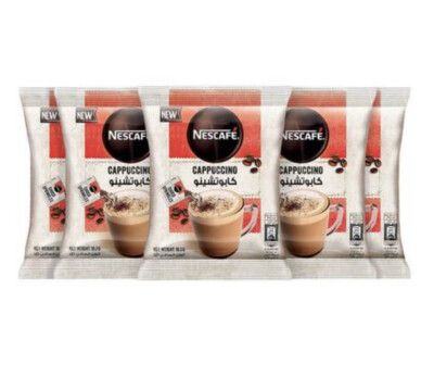 5 X NESCAFE Foamy Cappuccino 19.3 Gram 5 Pieces, Free Shopping كابتشينو