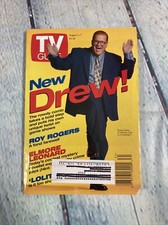 Vintage 1998 August 1-7 TV Guide - Comedian Drew Carrey on Cover