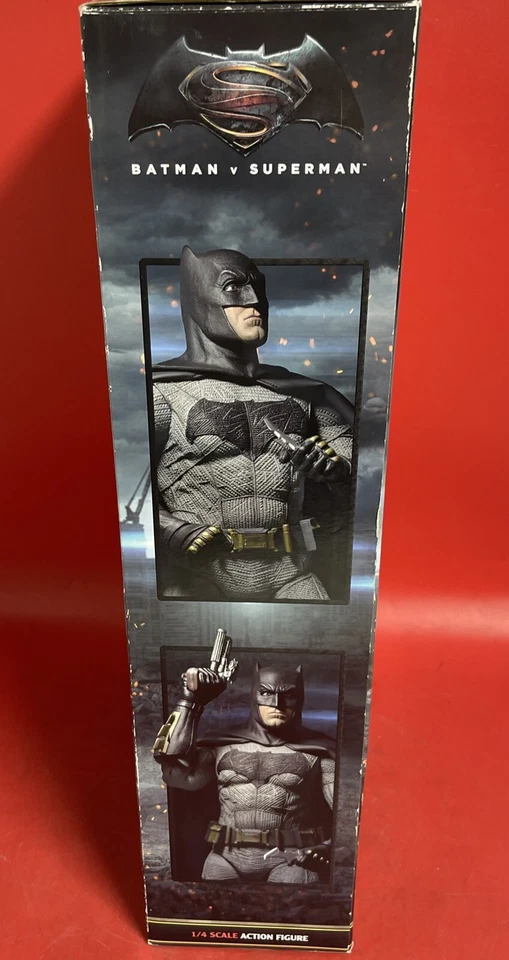 阅读蝙蝠侠 v 超人 NECA Ben Affleck 1/4 比例 18 英寸可动人偶 DC 25 美分 — 第 4/4 张图片
