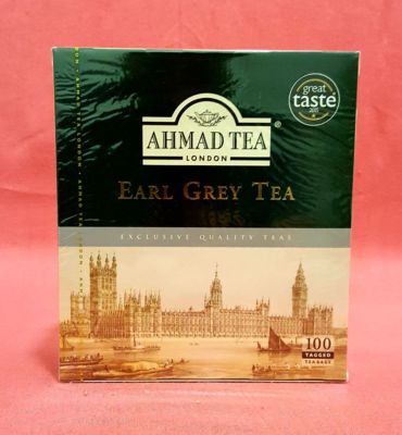 100 Teebeutel Schwarztee Earl Grey - 200 g - AHMAD TEA LONDON 
