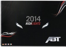 Abt Volkswagen Audi Performance Tuning 2014 Uk Market Multilingual Brochure