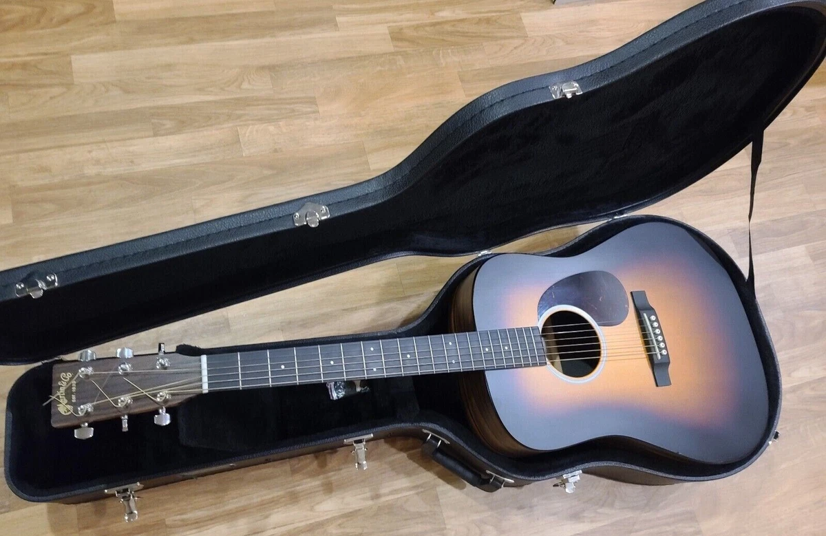 Martin DX1AE Acoustic Electric Guitar and Road Runner Case