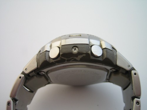 RELOJ CASIO G-SHOCK G-700D 2759 CABINA ACERO INOXIDABLE ANADIGITAL GENUINO RARO - Imagen 5 de 9