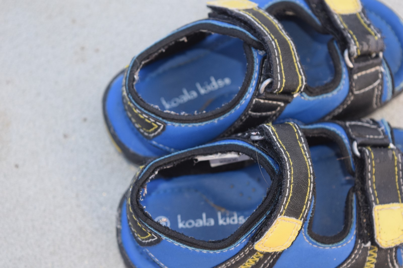 ToysRUs Koala Kids Toddler Boys Orange Summer Sandals Water Walking