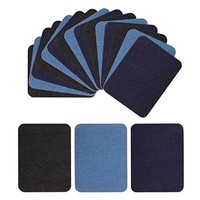 18 StüCk Denim-Flicken Zum AufbüGeln, Diy-Reparaturflicken FüR