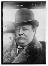 Photo:William Howard Taft 1900s Portrait Bust Chief Justice Bowler Hat