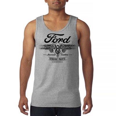 Ford V8 Genuine Parts Tank Top American Racing Mustang Performance Men's Top