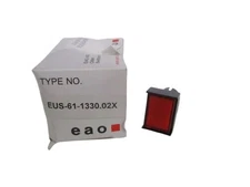 EAO EUS-61-1330.02X RED INDICATOR SWITCH  NSMP