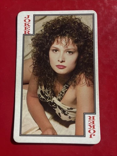 Unique rare VINTAGE JOKER playing card from my collection 