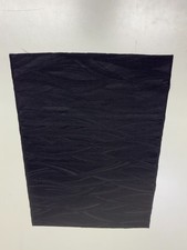 Japanese Vintage Kimono Fabric cloth Boro Polyester Black tradition 20.8 x13.3in