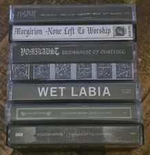 Rare Underground Black Metal Noise Power Electronics Cassette Tape Lot - 7 Tapes