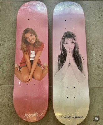 RARE Welcome Skateboards x Britney Spears Deck Set Limited Edition