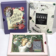 Penhaligons Treasury Verse Prose Language of Herbs Flowers Sweet Roses Lot of 3