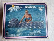 Vintage 1985 The Wet Set Inflatable 18 Pocket...