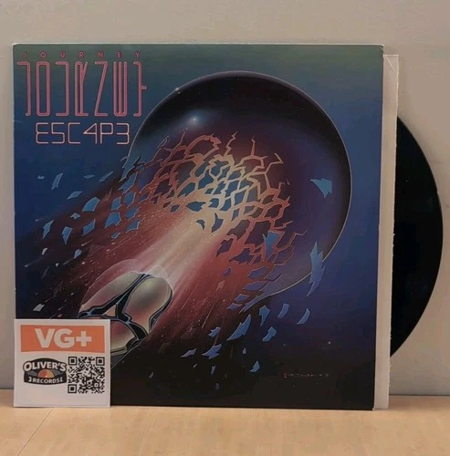 Journey | Escape | Vinyl LP 1981 1st press Columbia TC 37408 | VG+/EX | Rock