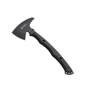 CRKT Kangee T-Hawk Outdoor Survival Black Tomahawk with Sheath: SK-5 Plain Ed...