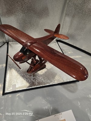 Piper J-3 Premium Solid Mahogany Wood Model Made In Vietnam